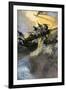 American Sailors from the "Frolic" Boarding the British Ship "Wasp," War of 1812-null-Framed Giclee Print