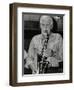 American Saxophonist Lanny Morgan Playing at the Fairway, Welwyn Garden City, Hertfordshire, 1992-Denis Williams-Framed Photographic Print