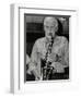 American Saxophonist Lanny Morgan Playing at the Fairway, Welwyn Garden City, Hertfordshire, 1992-Denis Williams-Framed Photographic Print