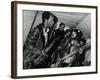 American Saxophonist Ornette Coleman Meets a Clown, Bracknell Jazz Festival, Berkshire, 1978-Denis Williams-Framed Photographic Print