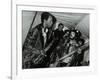 American Saxophonist Ornette Coleman Meets a Clown, Bracknell Jazz Festival, Berkshire, 1978-Denis Williams-Framed Photographic Print