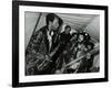 American Saxophonist Ornette Coleman Meets a Clown, Bracknell Jazz Festival, Berkshire, 1978-Denis Williams-Framed Photographic Print