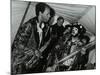 American Saxophonist Ornette Coleman Meets a Clown, Bracknell Jazz Festival, Berkshire, 1978-Denis Williams-Mounted Photographic Print