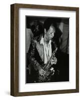 American Saxophonist Ornette Coleman Playing at the Bracknell Jazz Festival, Berkshire, 1978-Denis Williams-Framed Photographic Print