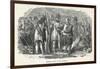 American Settlers Selling Arms to the Native Americans-null-Framed Art Print