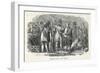 American Settlers Selling Arms to the Native Americans-null-Framed Art Print