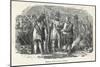 American Settlers Selling Arms to the Native Americans-null-Mounted Art Print