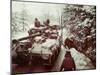 American Sherman M4 Tank at the Battle of the Bulge, the Last Major German Offensive of WWII-George Silk-Mounted Photographic Print