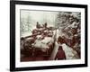 American Sherman M4 Tank at the Battle of the Bulge, the Last Major German Offensive of WWII-George Silk-Framed Photographic Print