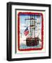 American Ship In Japanese Port-Hiroshige Utagawa-Framed Art Print