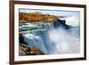 American Side Of Niagara Falls-null-Framed Art Print