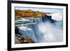 American Side Of Niagara Falls-null-Framed Art Print