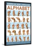 American Sign Language Classroom-Gerard Aflague Collection-Framed Poster