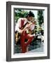 American Singer Prince (Prince Rogers Nelson) in the 80'S-null-Framed Photo