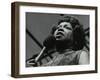 American Singer Sarah Vaughan at the Capital Radio Jazz Festival, Knebworth, Hertfordshire, 1981-Denis Williams-Framed Photographic Print