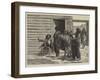 American Sketches, Indians at a Hide-Trader's Hut-Valentine Walter Lewis Bromley-Framed Giclee Print