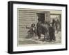 American Sketches, Indians at a Hide-Trader's Hut-Valentine Walter Lewis Bromley-Framed Giclee Print