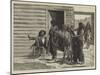 American Sketches, Indians at a Hide-Trader's Hut-Valentine Walter Lewis Bromley-Mounted Giclee Print