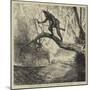 American Sketches, On the Scout, a Scene in the Backwoods-Arthur Boyd Houghton-Mounted Giclee Print