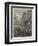 American Sketches, Shad-Fishing on the Hudson-null-Framed Premium Giclee Print