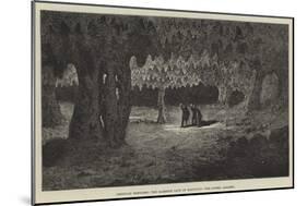 American Sketches, the Mammoth Cave of Kentucky, the Gothic Gallery-null-Mounted Giclee Print