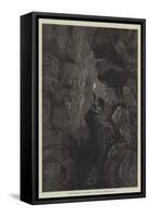 American Sketches, the Mammoth Cave of Kentucky, the Mammoth Dome-null-Framed Stretched Canvas