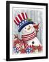 American Snowman-MAKIKO-Framed Giclee Print