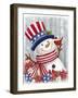 American Snowman-MAKIKO-Framed Giclee Print