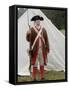 American Soldier at a Reenactment on the Yorktown Battlefield, Virginia-null-Framed Stretched Canvas