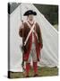 American Soldier at a Reenactment on the Yorktown Battlefield, Virginia-null-Stretched Canvas