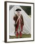 American Soldier at a Reenactment on the Yorktown Battlefield, Virginia-null-Framed Photographic Print