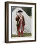 American Soldier at a Reenactment on the Yorktown Battlefield, Virginia-null-Framed Photographic Print