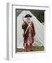 American Soldier at a Reenactment on the Yorktown Battlefield, Virginia-null-Framed Photographic Print