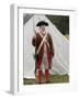 American Soldier at a Reenactment on the Yorktown Battlefield, Virginia-null-Framed Photographic Print