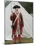 American Soldier at a Reenactment on the Yorktown Battlefield, Virginia-null-Mounted Photographic Print