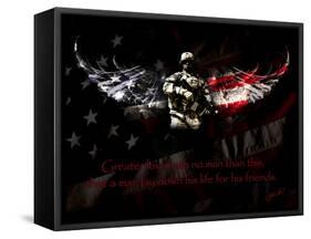 American Soldier-Jason Bullard-Framed Stretched Canvas