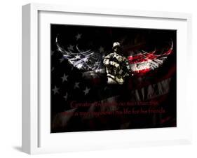 American Soldier-Jason Bullard-Framed Giclee Print