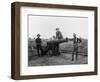 American Soldiers and Cannon During Philippine Insurrection-null-Framed Photographic Print