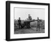 American Soldiers and Cannon During Philippine Insurrection-null-Framed Photographic Print