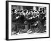 American Soldiers are Seen at Prayer During a Catholic Mass on Thanksgiving Day-null-Framed Photographic Print