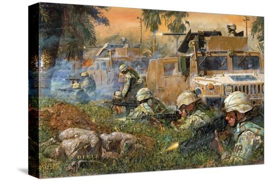 Stretched Canvas Print, , large