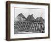 American Soldiers Firing Rifles During Philippine Insurrection-null-Framed Photographic Print