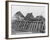 American Soldiers Firing Rifles During Philippine Insurrection-null-Framed Photographic Print