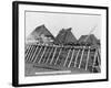 American Soldiers Firing Rifles During Philippine Insurrection-null-Framed Photographic Print