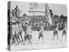 American soldiers in London during World War I, c.1917-8-null-Stretched Canvas