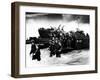 American Soldiers Landing in Normandy, France, 1944-null-Framed Photo