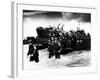 American Soldiers Landing in Normandy, France, 1944-null-Framed Photo