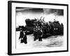 American Soldiers Landing in Normandy, France, 1944-null-Framed Photo