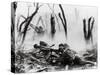 American Soldiers of 23rd Inf. Firing 37mm Machine Gun at German Positions, Argonne Forest, WWI-null-Stretched Canvas