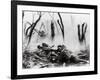 American Soldiers of 23rd Inf. Firing 37mm Machine Gun at German Positions, Argonne Forest, WWI-null-Framed Photographic Print